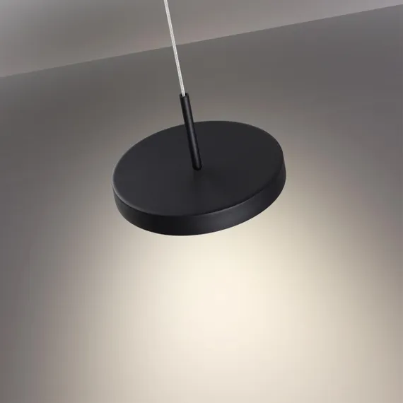359281 OVER NT23 326 черный Светильник накладной светодиодный IP20 LED 18W 85-265V 1350Лм 3000К MIRROR