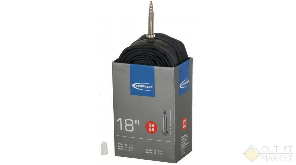 Камера SCHWALBE 18 спорт SV5A (47/60-355) IB 40 mm