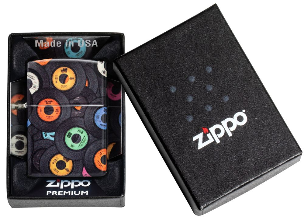 Зажигалка Zippo Records Design (48770) 6