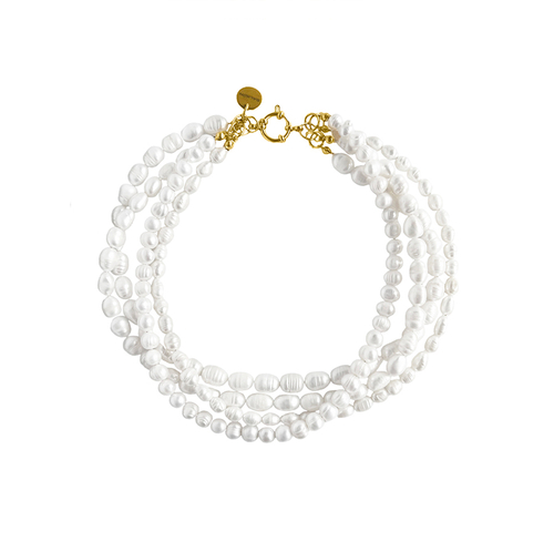 Колье Tres Pearl
