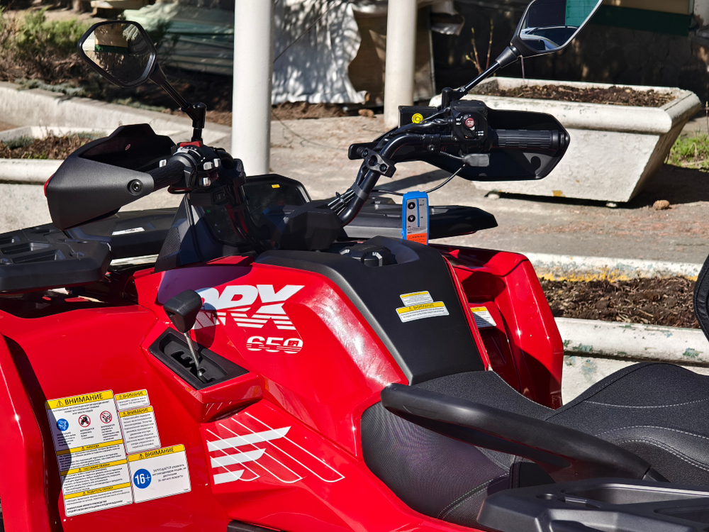Квадроцикл QRX650 PRO EPS Красный