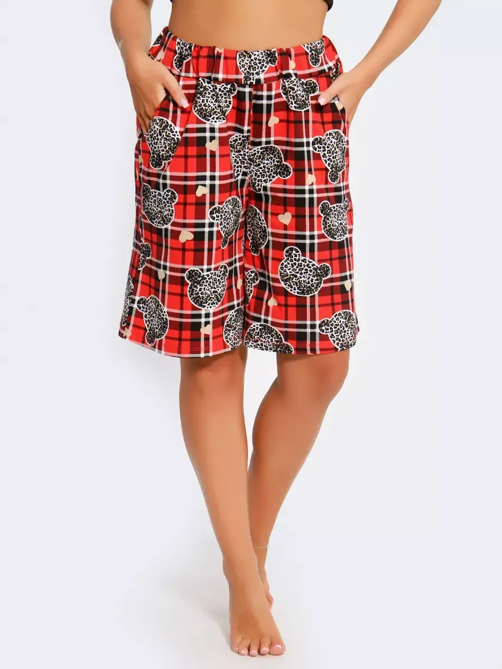 Шорты женские большие размеры