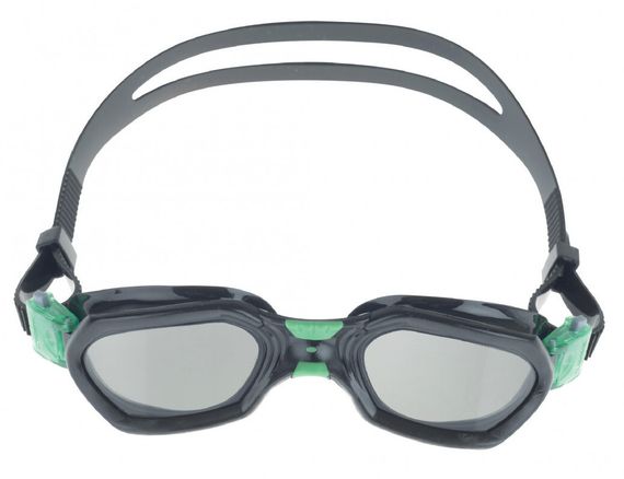 Очки для плавания Seac Aquatech тонированные стекла черный/зеленый