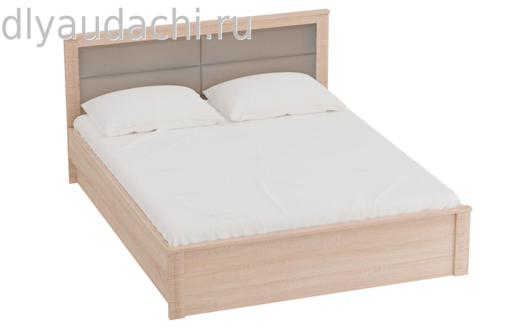 Кровать "Элана" 1600 дуб сонома