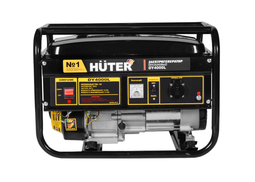 Портативный бензогенератор Huter DY4000L