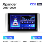 Teyes CC2 Plus 9" для Mitsubishi Xpander 2017-2020