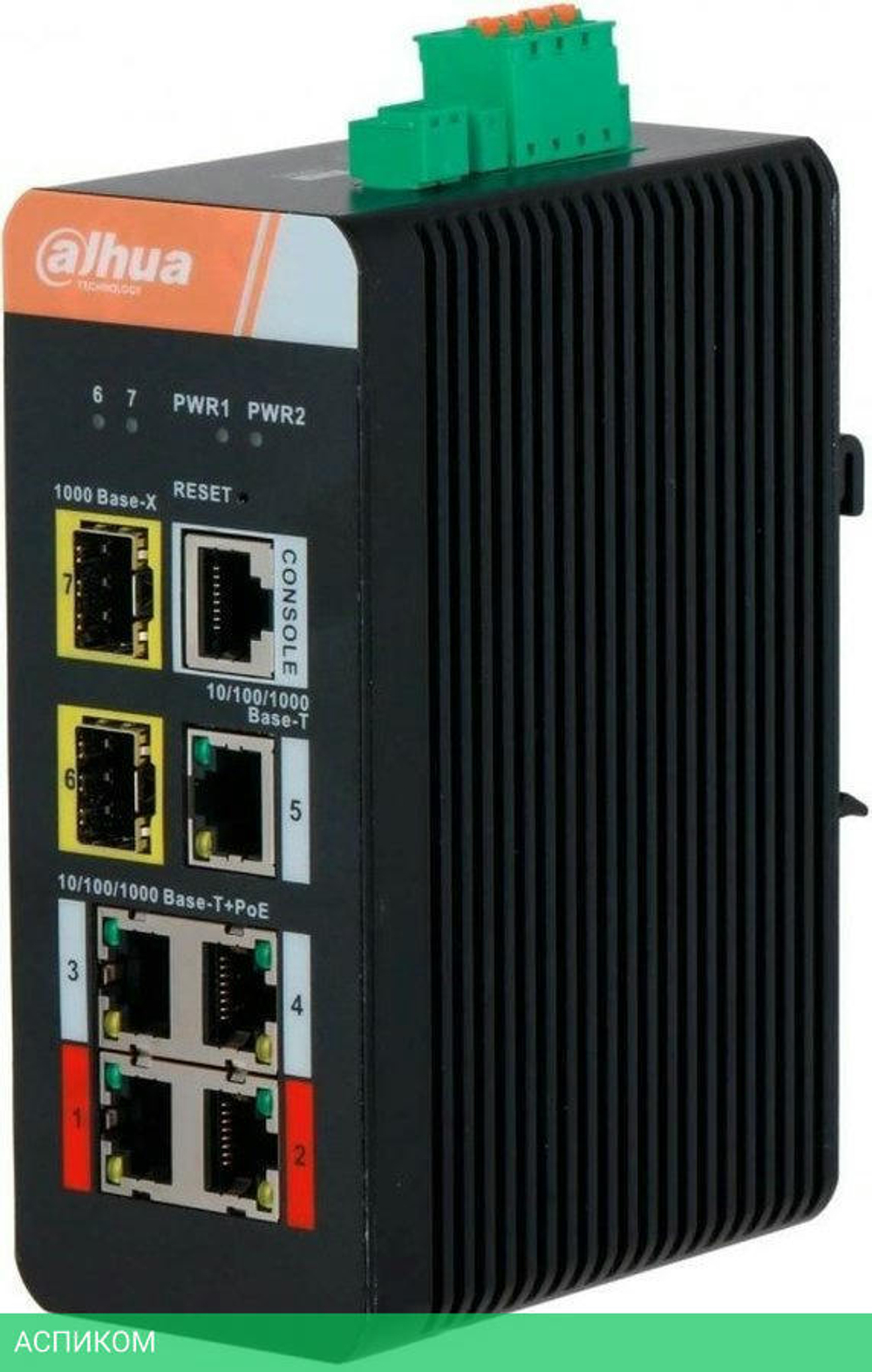 Коммутатор Dahua DH-IS4207-4GT-120