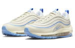 Nike Air Max 97 "Athletic Department" wear-resistant breathable low-cut sports casual shoes women's white and blue