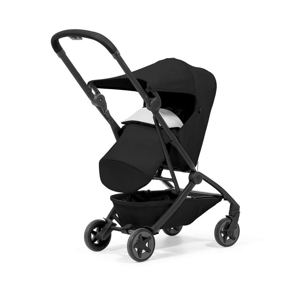 Детская прогулочная коляска Joolz Aer 2 с бампером и реверсивным блоком Space Black