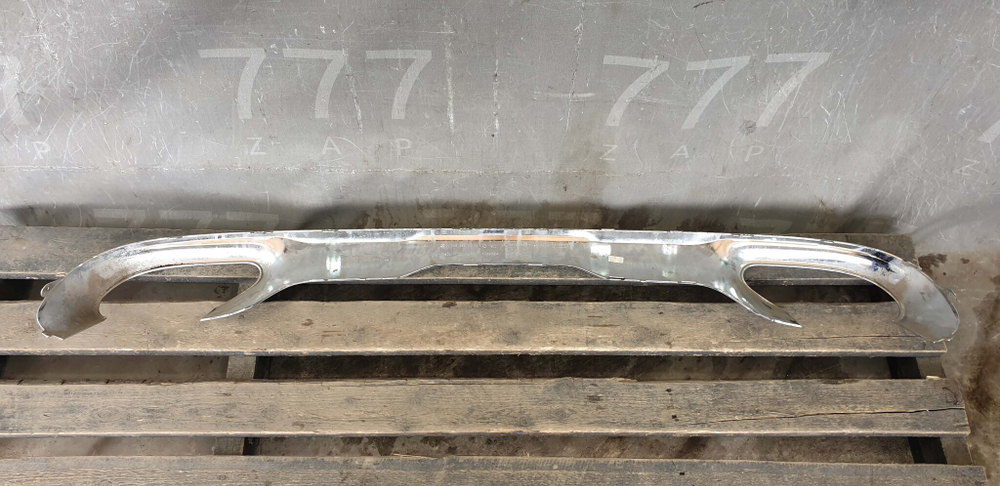 Накладка юбки заднего бампера Mercedes GLC (X253)  Б/У Оригинал A2538852325