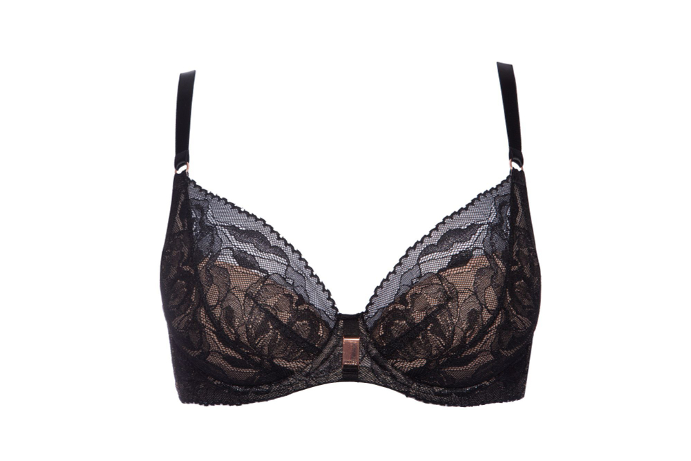 Бюстгальтер Frozen Black на каркасах (Размер: 70G) (Цвет: черный)