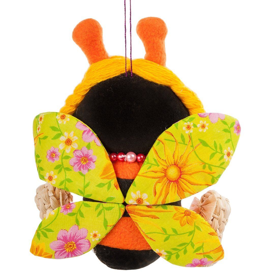 ТК-523 Игрушка лоскутная «Золотая пчелка»