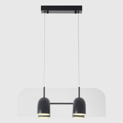 Светильник подвесной Crystal Lux ELEMENT SP24W LED BLACK