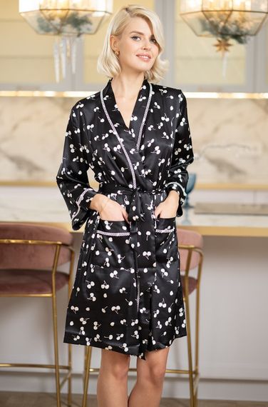 Халат женский Mia-Amore WINTER CHERRY 7153