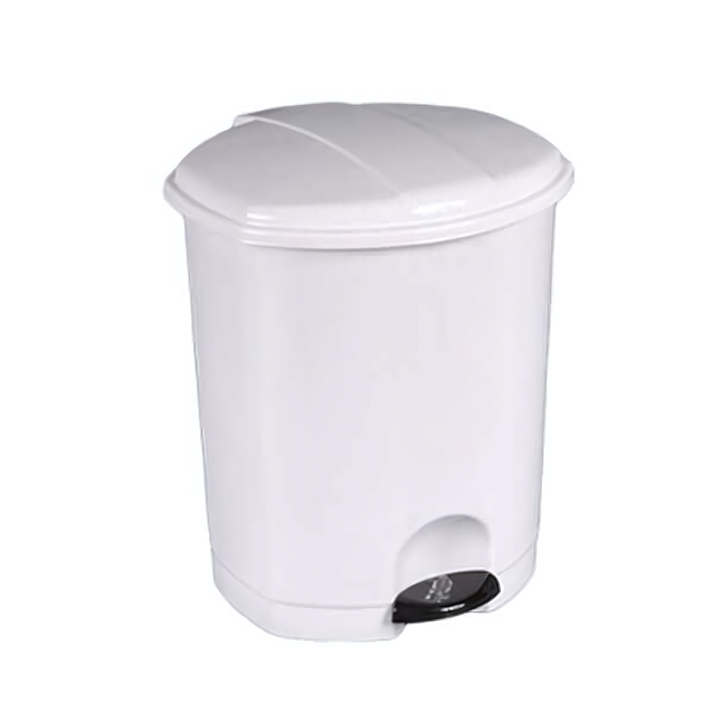 Контейнер для мусора с педалью 11 л цвет в ассортименте