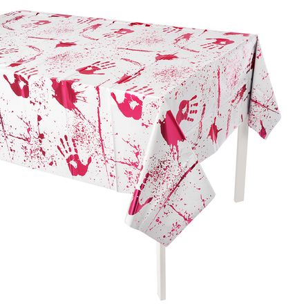 Скатерть "Кровавые руки" 130х180 см