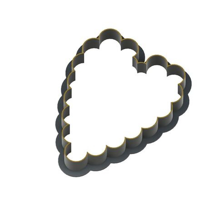 Формочка сердечко