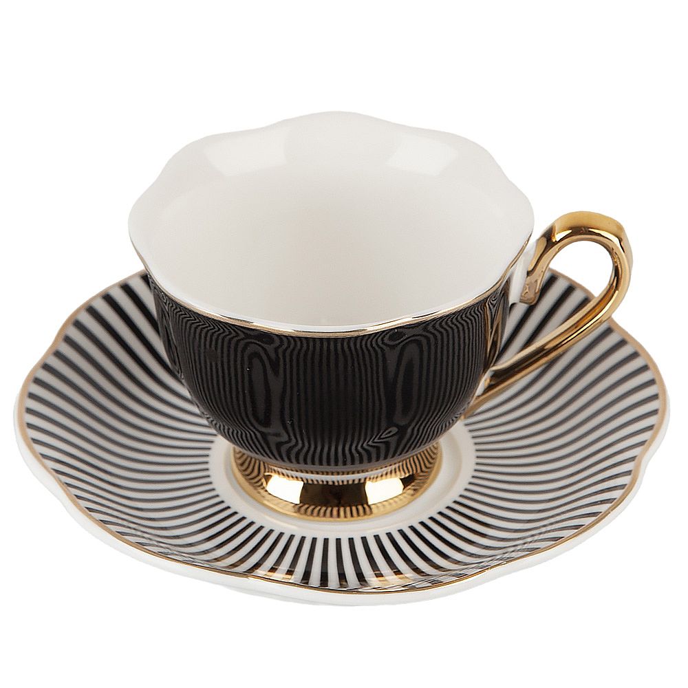 Набор кофейный 8пр. (4 персон) v=90мл (фарфор) (подарочная упаковка)