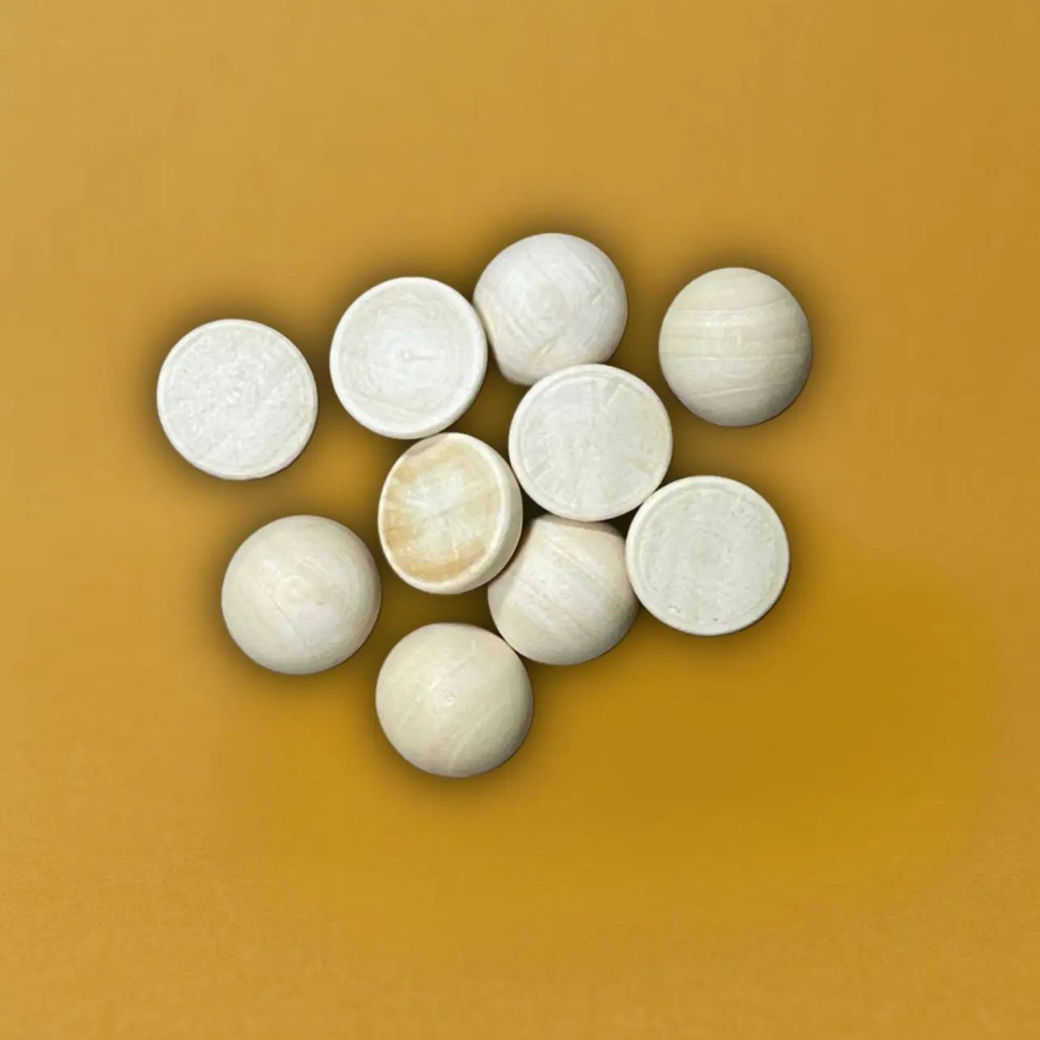 деревянные полубусины 20мм,упаковка 10шт