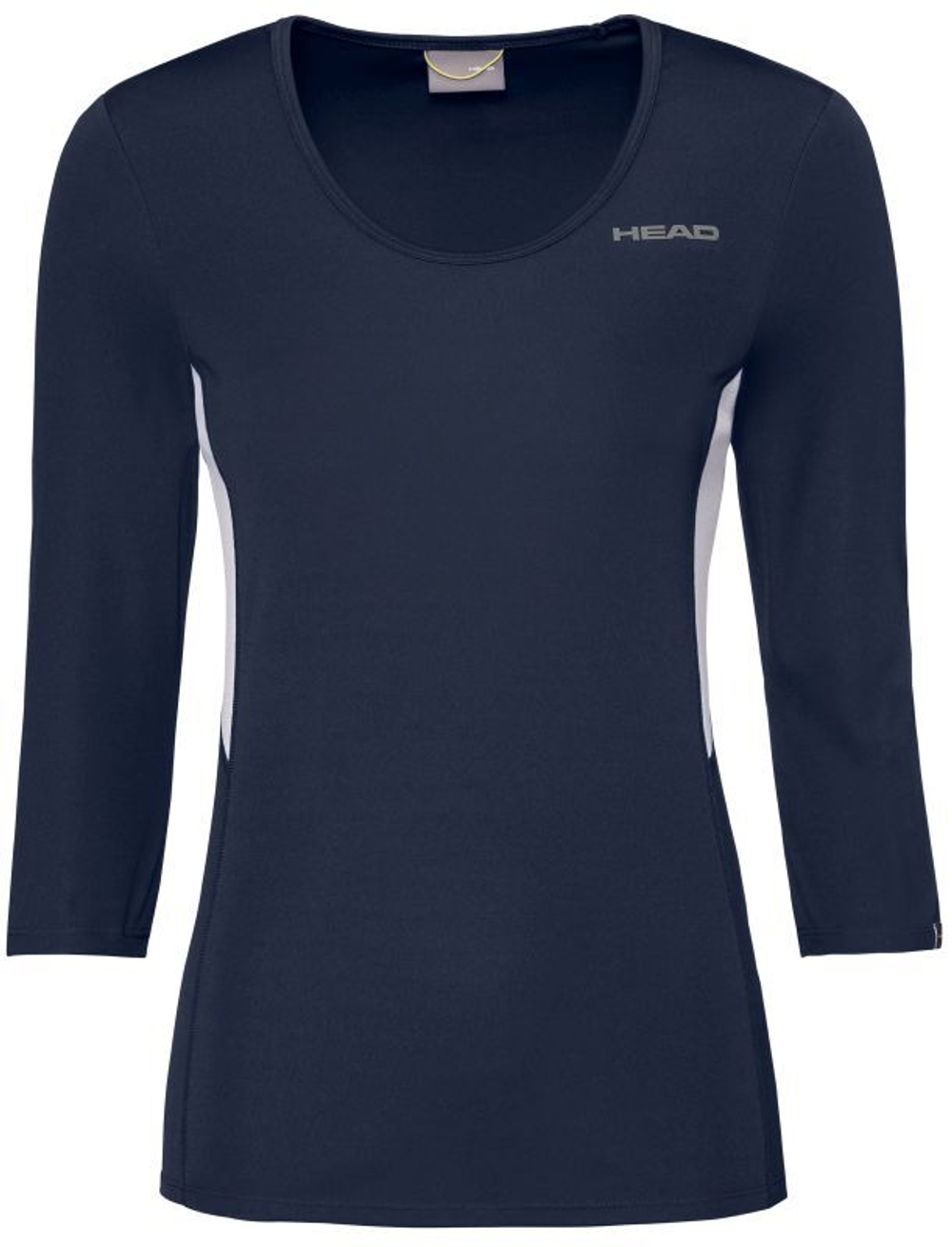 Женская теннисная футболкаHead Club Tech 3/4 Shirt W - Blue