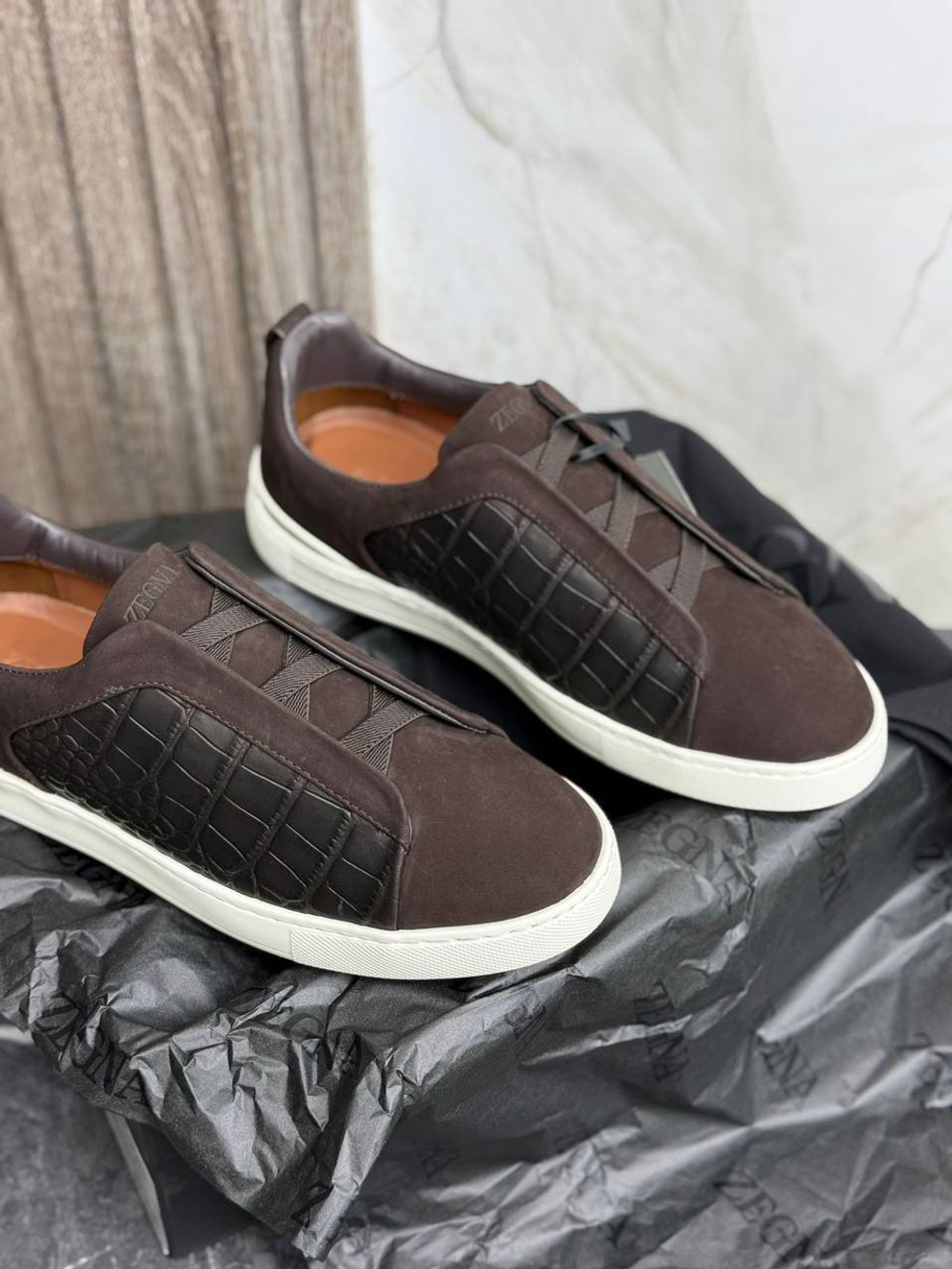 Кеды Zegna