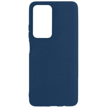 Накладка Samsung A33 5G силикон матовый синий Soft Case Zibelino