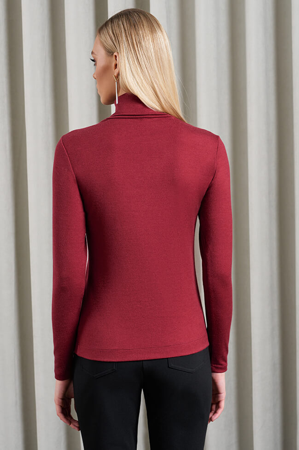 22931 Джемпер женский (бордовый)