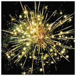 Батарея салютов Русский фейерверк Р8475 Новогодняя Затея(1,25"х100)яркий красочный фейерверк