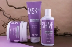 Серебристый шампунь для светлых волос Myblond Tefia Silver Shampoo for Blonde Hair, 250 мл