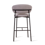 Стул барный Adele, рогожка wellton 912, серый