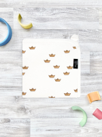 Двусторонний плед Mjölk Бумажные кораблики