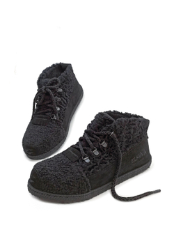 Ботинки демисезонные с каракулем