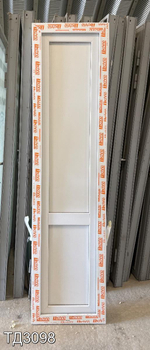 Дверь балконная пластиковая Б/У 1990(в) x 500(ш)