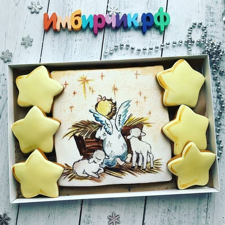 Имбирные пряники Рождество