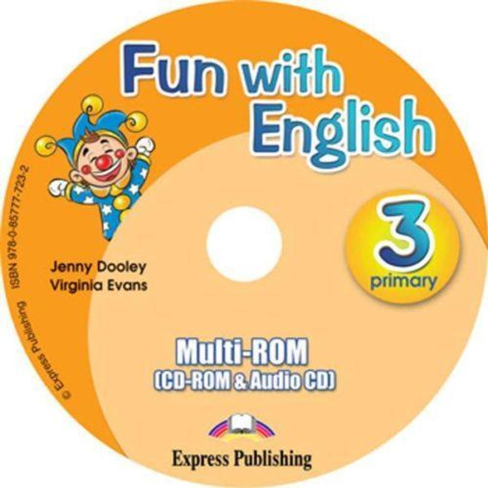 Fun with English 3. multi-ROM (CD-ROM &amp; Audio CD ). Аудио CD/CD-ROM