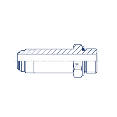 Штуцер FRM JIC 9/16 - 16x1.5 (удлин.)