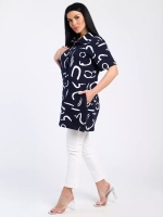 Туника-рубашка хлопок большие размеры