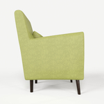 Кресло мягкое Грэйс D-7 (Зеленый) на высоких ножках с подлокотниками в гостиную, офис, зону ожидания, салон красоты.
