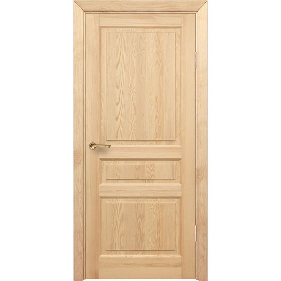 Фото двери массив сосны Порталини 4 под покраску глухая
