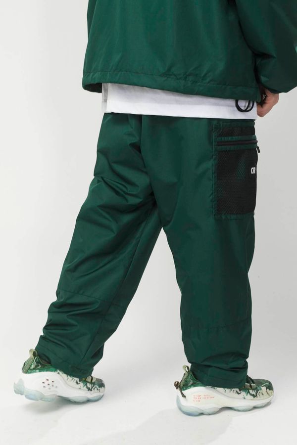 Штаны Square Pants Wide мужские зеленые темные - фото 2