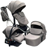 Коляска модульная 3в1 Luxmom 780 / автолюлька/цвета