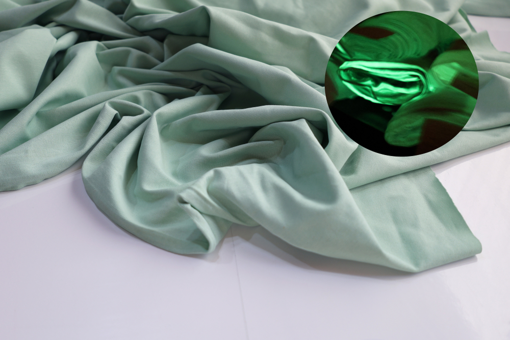 ШАЛФЕЙ - Кулирка Люминесцентная, пенье (светопоглощающая, светонакапливающая) (1342 Маша) (к0 незначительно испачкан местами)