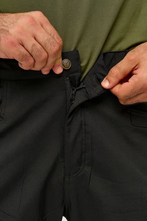 Костюм тактический утепленный Softshell Черный