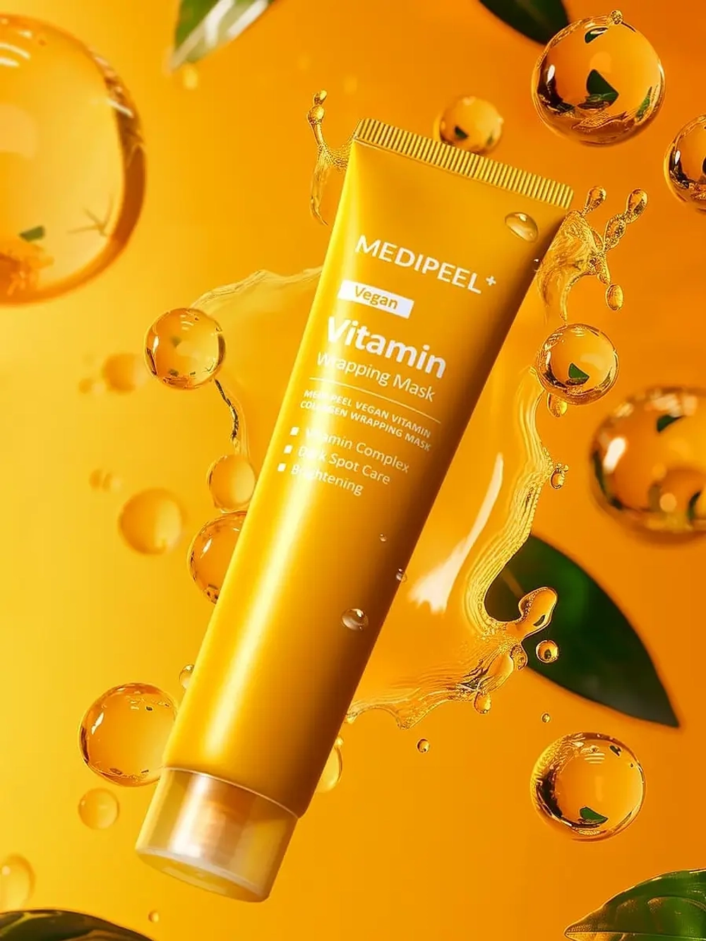 Medi-Peel Витаминная маска-плёнка для ровного тона и сияния Vegan Vitamin Collagen Wrapping Mask 70 мл