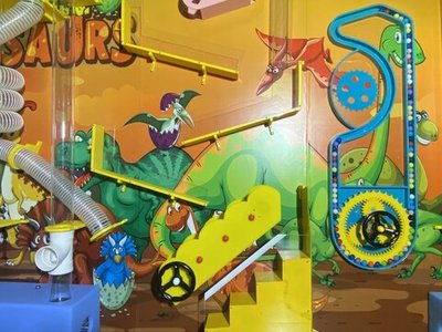 Интерактивная стена с пневмолабиринтом длина 3,6 м