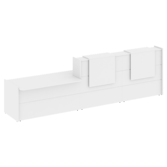 Onix Ресепшн O.R-K-21 Белый Бриллиант 3990*766*1187