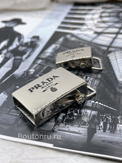 Пряжка зажим Прад. металлическая