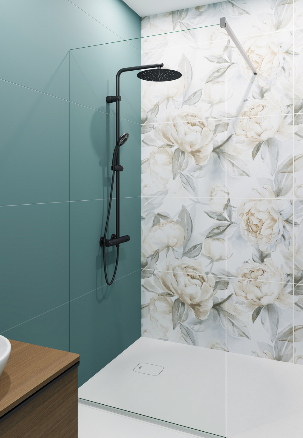 Staro Slim Elite Peonies Decor A B 60x120