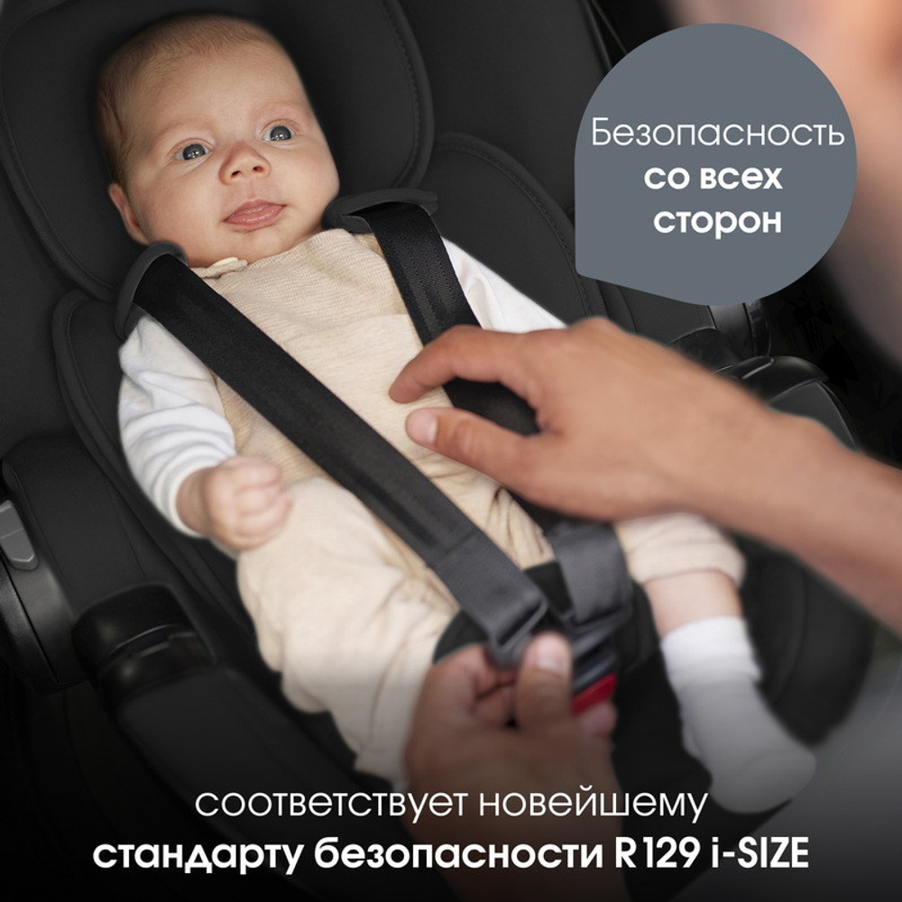 Коляска 3 в 1 Britax Roemer Smile 5Z LUX и автокресло Baby-Safe PRO Style Carbon Black Urban Olive