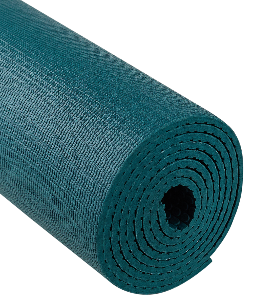 Коврик для йоги и фитнеса высокой плотности FM-103, PVC HD, 183x61x0,4 см, холодный океан